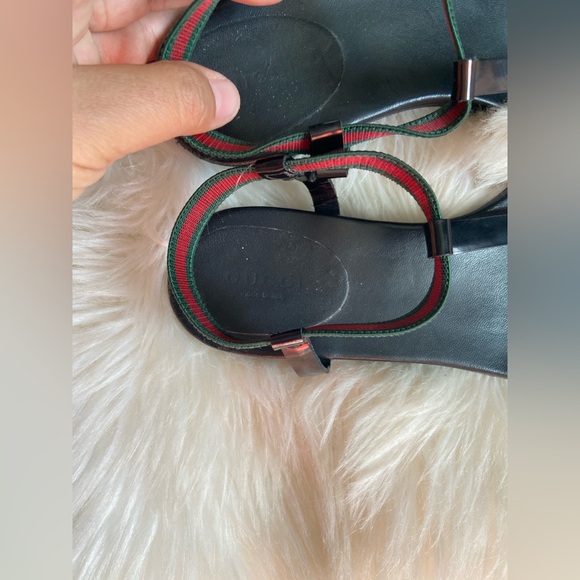 Gucci sandals size 37 women’s black color - Picture 3 of 6